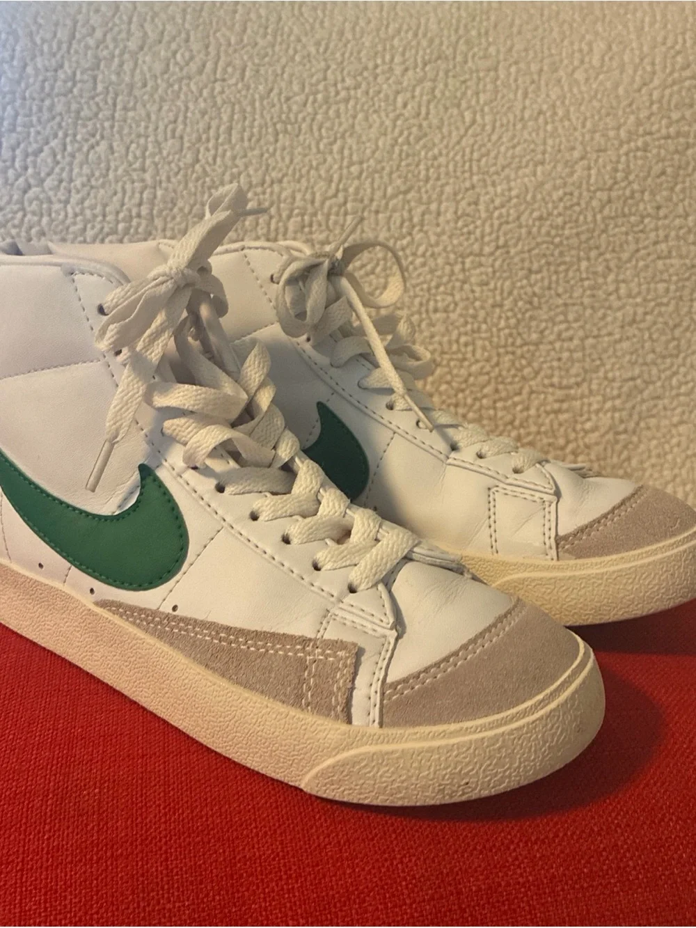 Nike Blazer Mid 77 Vintage White Pine Green Men's Size 7 Custom BQ6806-300
